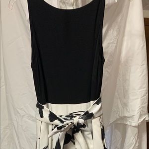 Lauren floral bow ball gown